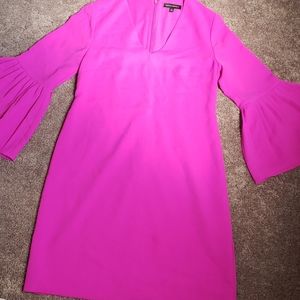 Banana Republic Pink Long Sleeve Dress
